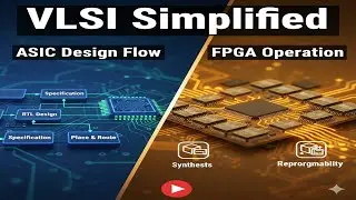 Разъяснение процесса проектирования ASIC и работы ПЛИС | Упрощенная версия VLSI
