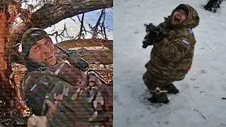 Ukrainian FPV Drones Are Tracking! Russian Soldiers Become Targets...