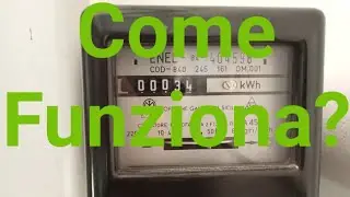 #48 - Funzionamento Vecchio Contatore Elettromeccanico Enel