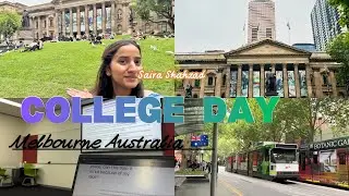 Come with me to first day of my class in Melbourne Australia 💌🇦🇺 #internationalstudents 