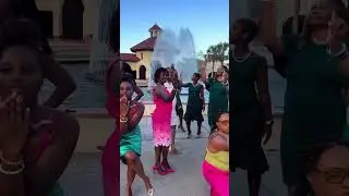 The sorors of Alpha Kappa Alpha in Valdosta, GA 🩷💚
