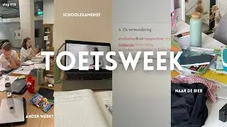 toetsweek: sterre die haat op grieks en biologie voor 19 minuten | vlog 018