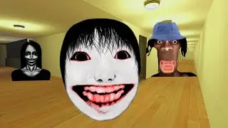 GMOD Nextbots on Liminal Hotel #GMod #GarrysMod #EkuOnGMod #Nextbot