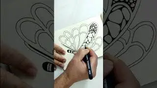 shorts zentangle art | tangle and doodles