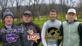 College Golfers Showcase Their Skills | 2v2 Scramble Match @ Adams Pointe