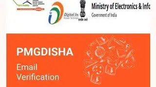 PMGDISHA Email Verification Process