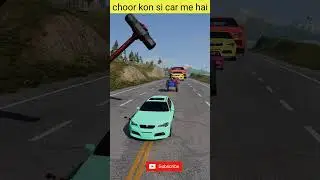 GIANT Hammer vs Cars Size Challenge Epic Crash