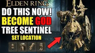 Elden Ring How To Get Secret Legendary Armor *TREE SENTINEL* BECOME GOD - ARMOR LOCATION/QUEST GUIDE