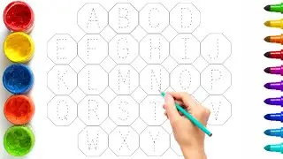 ABC kids dictate | prep letters | color activities | playgroup at home | A to Z read aloud