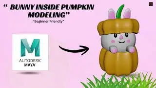 &ldquo;Maya Timelapse: Creating a Cute Pumpkin Bunny in Just 7 Minutes!&rdquo;#maya 3d modeling #autodesk maya
