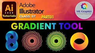 Adobe Illustrator 2020 | Learn: Gradient Tool Part-1 | Hindi Tutorial