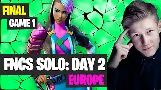 FNCS SOLO EUROPE Qualifier 2 Game 1 Highlights MrSavage Insane Plays
