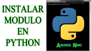 Instalar modulo en python