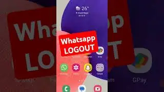 WhatsApp Logout kaise kare | How to logout whatsapp account