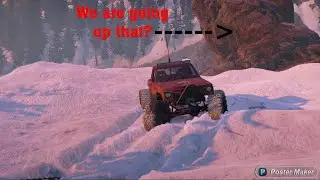 Snowrunner: Exploring new trail. In TNB winter trails map! (Different camera style)