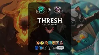 Thresh Support vs Blitzcrank - EUW Grandmaster Patch 13.10