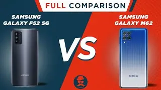 Samsung Galaxy F52 5G vs Samsung Galaxy M62 | Full Comparison | Price | Review