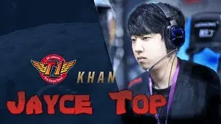 SKT Khan - Jayce Top - LoL Season 9 KR Ranked | League Of Legends