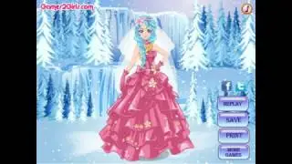 Ice Princess Wedding Dress Fashion - Didi Games by malditha