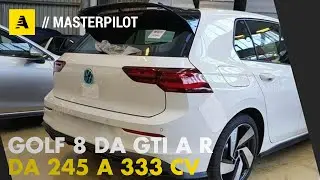 Volkswagen GOLF 8 GTI 2020 avr&agrave; 245 CV. La TCR 300 e la R...333!