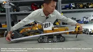 Unbox Kabolite 1/14 RC Hydraulic RTR Excavator Digger Model 970-200 Forward Shovel
