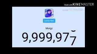 MORGZ HITS 10 MILLION LIVE REACTION