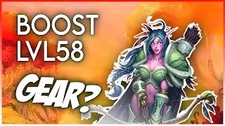 What is included in HUNTER BOOST LVL 58 TBC Classic?