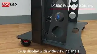 LC60C LED Display Cabinet Showcase | Slim, Bright & Easy to Install