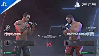 EA SPORTS&trade; UFC&reg; 5 Gameplay (4K 60FPS) Tony Ferguson vs Khabib Nurmagomedov