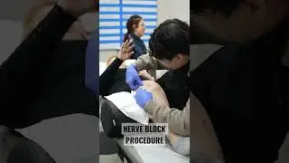 Nerve Block procedure #nerveblock #painmanagement #kneepain #arthritis #osteoarthritis