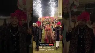 Bride entry  R k events orai & weeding planner #viralshorts #orai #oraivlog #wedding #oraivlog
