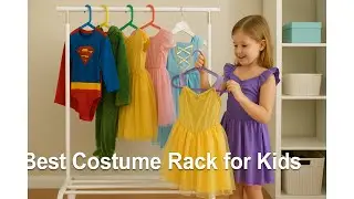 🧒 SLEEPING LAMB Kids Clothing Rack | Best Costume Rack for Kids 👗