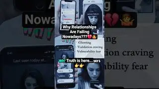 This Is Why Gen Z Relationships Keep Failing 💭 💔 #genzstruggles #genz #teenagelove #relationship