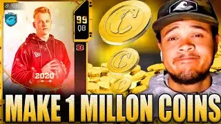 Easy way to make 1 MILLION Coins In Madden 20 by only spending 75k! Easy Market Flip!