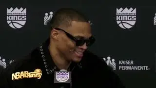 Russel Westbrook post game press conference SAC Kings  +Houston Rockets /December 21,2025/Basketball