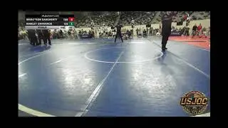 Kinsley vs bri Bri daughtery 2026 USJOC finals 75lbs girls