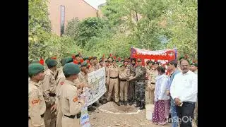 Mass Yoga as a run up to IDOY25 & tree plantation drive