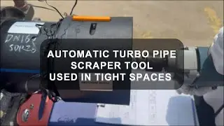 Puhui Automatic&nbsp;Turbo Pipe Scraper Tool used in tight spaces