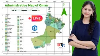 🔴Live GIS Mapping of Oman | Administrative Map in ArcGIS Pro