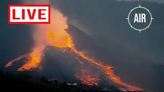Live Streaming from La Palma, the Hellish Island.
