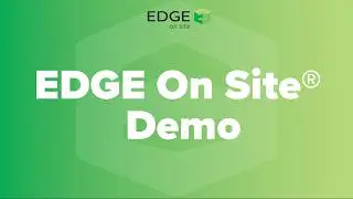 EDGE On Site | Demo
