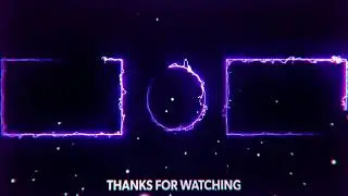 Free Outro Template #15 [END SCREEN NO TEXT]
