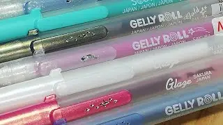 Sakura Gelly Rolls : Review + Swatch Tryout video (Repost)