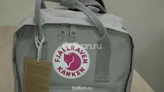 Обзор на Рюкзак Fjallraven Kanken mini Fog от fjallkan.ru