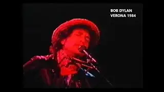 Bob Dylan - Verona 1984 An Italian Tour documentary film 1984
