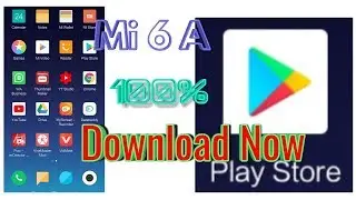 How To Install Google Play Store In Mi 6 A|Chinese Rom 2019.