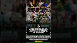 #Cricket news today #shaheenshahafridi #mikehesson #cricket