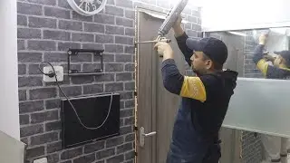 التركيب السهل المباشر لأبواب خشب و mdf بدون حفر مكان المفصلات?