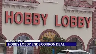 Hobby Lobby to end 40% off coupon at the end of February