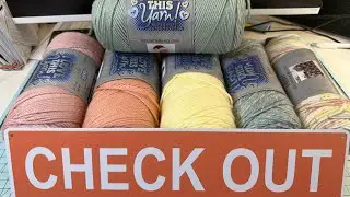 Yarn haul, chaos train, updates on my husband and myself, WIP progress